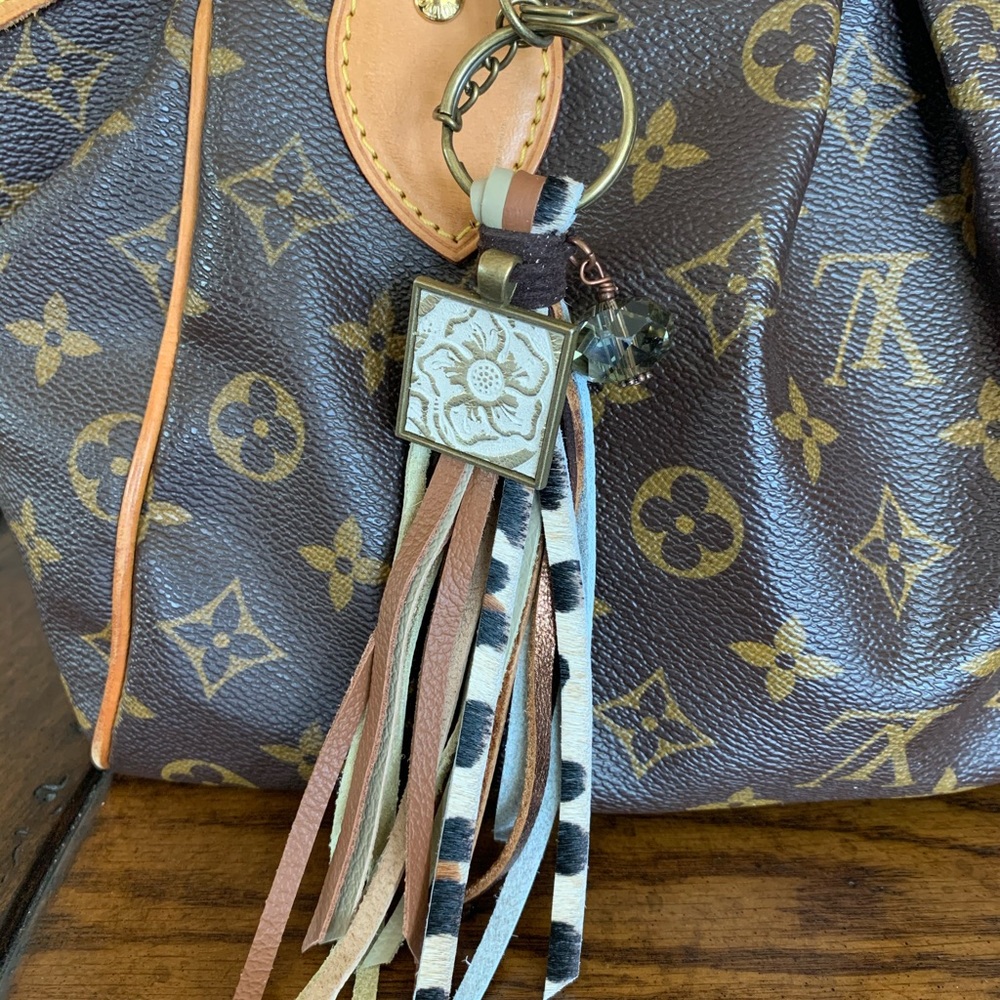 Custom Boho Purse Charm/Key Chain - Picture 5 of 11